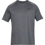 Under Armour UA Tech 2 0 Short Sleeve Tee Heren Sportshirt - Grijs Zwart