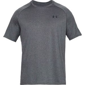 Under Armour UA Tech 2 0 Short Sleeve Tee Heren Sportshirt - Grijs Zwart