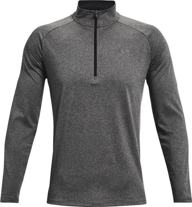 Under Armour UA Tech 2 0 Zip Heren Sportshirt - Grijs