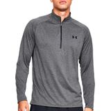 Under Armour UA Tech 2 0 Zip Heren Sportshirt - Grijs