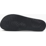 Reef - Cushion Bounce Court - Slipper - Zwart - Vegan Leer
