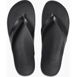 Reef - Cushion Bounce Court - Slipper - Zwart - Vegan Leer