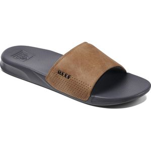 Reef One Slidegrey Tan Heren Slippers - Grijs Cognac