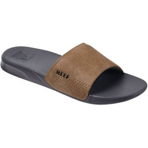 Reef One Slidegrey Tan Heren Slippers - Grijs Cognac
