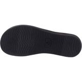 Reef Ortho Wovenblack White Dames Slippers - Zwart Wit
