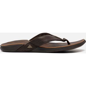 Reef J-Bay Iiidark Brown Dark Brown Heren Slippers - Donkerbruin