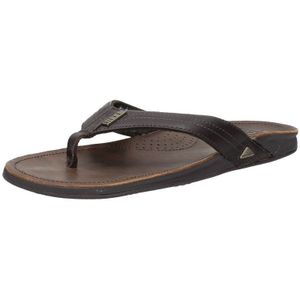 Reef J-Bay Iiidark Brown/Dark Brown Heren Slippers - Donkerbruin - Maat 42