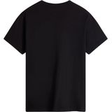 Vans Left Chest Logo Tee Heren T-shirt - Black White