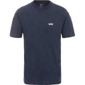 Vans  MN LEFT CHEST LOGO TEE  Shirts  heren Marine