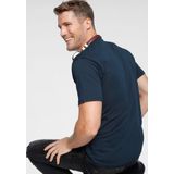 Vans Left Chest Logo Tee Heren T-shirt - Navy White