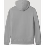 Napapijri - Sweatshirt - Grijs - Zip-through - Heren - 100% Katoen
