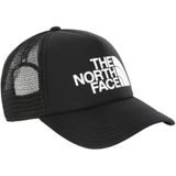 The North Face Trucker pet met logo, zwart/wit