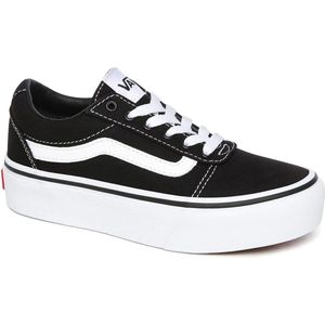 Vans - Ward Platform - Sneaker - Zwart - Canvas - Rubber