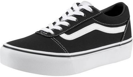 Vans Missy Ward Platform Canvas Black White-Schoenmaat 34,5