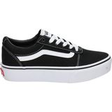 Vans - Ward Platform - Sneaker - Zwart - Canvas - Rubber
