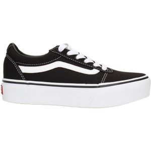 Vans, Kinderen Ward Platform Sneakers Zwart, Dames, Maat:37 EU