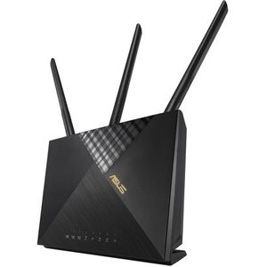 ASUS 4G-AX56 draadloze router Gigabit Ethernet Dual-band (2.4 GHz / 5 GHz) Zwart