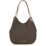 Michael Kors Lillie Large Chain Tote Dames Hobotas - Bruin