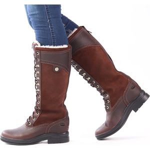 Wythburn - Tall H20 - Knielaarzen - Donkerbruin - Waterdicht Suède