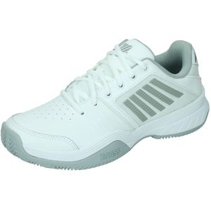 DUNLOP Court Express Hb Sneakers voor heren, Wit Highrise Zilver, 40 EU