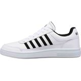 K-Swiss - Court Chausseur - Sneakers - Zwart/Wit - Leer/Textiel