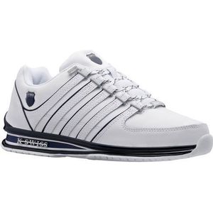 K-Swiss Rinzler Leather - Heren Schoenen Trainers Leer Wit 01235-139-M - Maat EU 49 UK 13