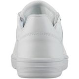 K-Swiss - Court Winston - Sneakers - Wit/Zilvergoudkleur - Leer