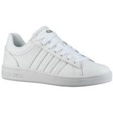 K-Swiss - Court Winston - Sneakers - Wit/Zilvergoudkleur - Leer
