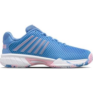 K-Swiss - Hypercourt Express 2 HB - Tennisschoen - Silver Lake Blue White Orchid Pink