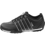 K-Swiss - ARVEE 1.5 - Klassieke Sneakers - Zwart Wit Zilver - Leer/Textiel