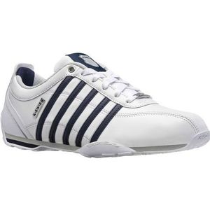 K-Swiss Arvee 1.5 - Heren Leer Sneakers Schoenen Sportschoenen Wit 02453-900-M - Maat EU 47 UK 12