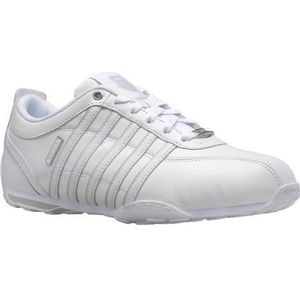 K-Swiss Arvee 1.5 02453-980-M Sneakers voor heren, wit/grijs, Wit Wit Grijs Violet Split 02453 980, 42.5 EU