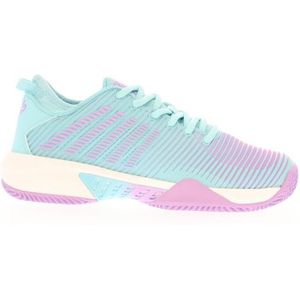 K-Swiss Hypercourt Supreme Sportschoenen voor dames, blauw/wit, 38 EU, blauw, wit, 38 EU