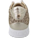 Jimmy Choo - Leren Sneakers - Geel - Slip-on Model - Sleehak