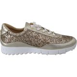Jimmy Choo - Leren Sneakers - Geel - Slip-on Model - Sleehak