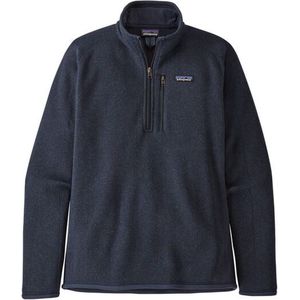 Patagonia Better Sweater 1/4 Zip Heren Fleece New Navy