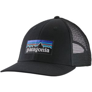 Pet Patagonia Unisex P-6 Logo LoPro Trucker Hat Black