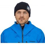 Muts Patagonia Unisex Brodeo Beanie Line Logo Ridge Classic Navy