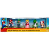 Super Mario Mini Action Figure - Mario and Friends Multi-Pack (5 figures)