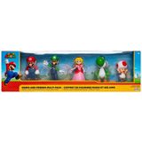 Super Mario Mini Action Figure - Mario and Friends Multi-Pack (5 figures)