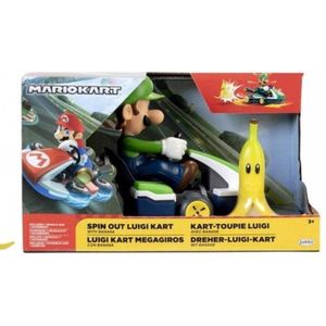 Mario Kart Mini Racer - Spin Out Luigi Kart