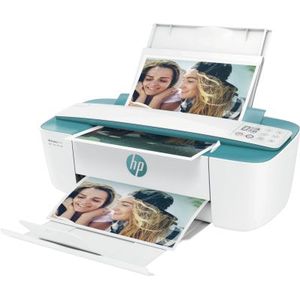 HP DeskJet 3762 All-in-One (C. Teal) XMO2, Draadloze Wifi kleuren inktjet printer voor thuis (Afdrukken, kopiëren, scannen) Inclusief 2 maanden Instant Ink