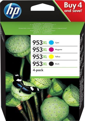 HP 953XL Inktcartridge Multipack Zwart Cyaan Magenta Geel