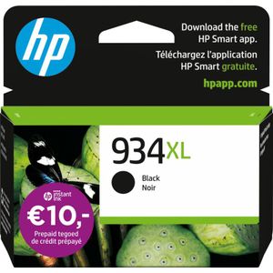 HP 934XL High Yield Black Original Ink Cartridge inktcartridge 1 stuk(s) Origineel Hoog (XL) rendement Zwart