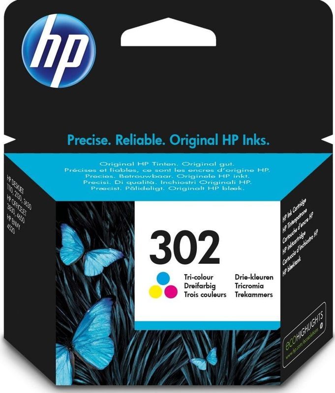 HP 302 Inktcartridge - Driekleuren