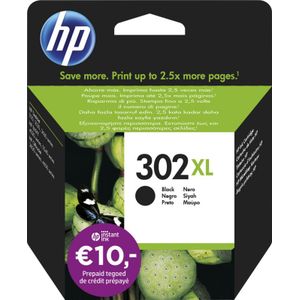 HP 302XL High Yield Black Original Ink Cartridge inktcartridge 1 stuk(s) Origineel Hoog (XL) rendement Zwart