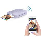 HP Sprocket Portable 2x3 inch Instant Photo Printer (Lilac) Print foto's op Zink Sticky-Backed vanaf uw iOS & Android-apparaat