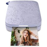 HP Sprocket Portable 2x3 inch Instant Photo Printer (Lilac) Print foto's op Zink Sticky-Backed vanaf uw iOS & Android-apparaat
