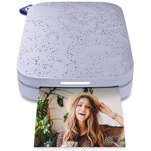 HP Sprocket Colour draagbare fotoprinter (paars) print direct 2x3"" ZINK sticker foto's vanaf je iOS en Android apparaat