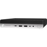 HP ProDesk 600 G4 Intel® Core™ i5 i5-8500T 8 GB DDR4-SDRAM 256 GB SSD Windows 10 Pro Mini PC Zwart